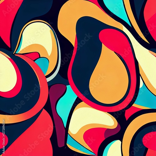 Pop Art Abstract Patterns Backgrounds