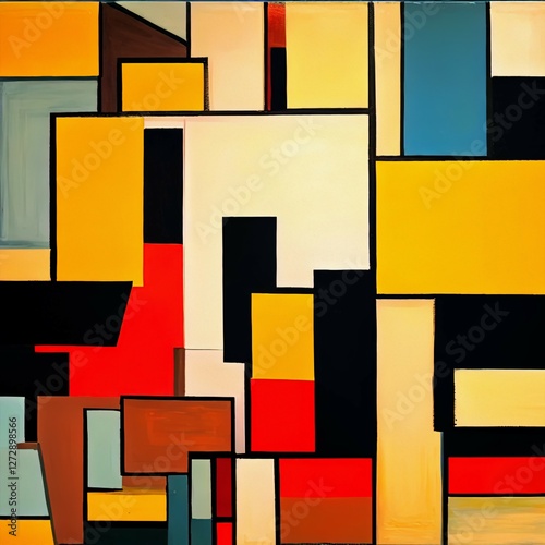 Minimalist Geometric Patterns Abstract Overlays
