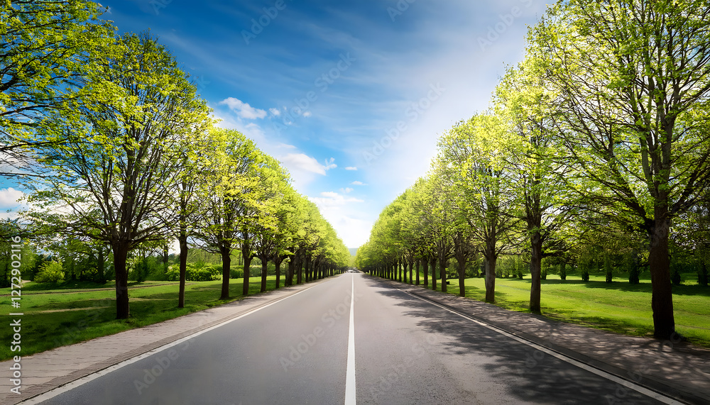 Fototapeta premium 並木道
