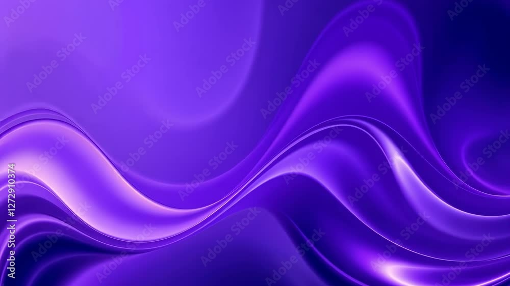 Fluid Abstract Purple Wave Pattern with Smooth Curves
Fluid Abstract Purple Wave Pattern with Smooth Curves