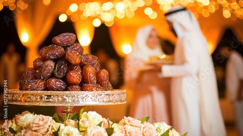 Cultural gathering celebrating tradition dubai food photography evening setting intimate view heritage celebration