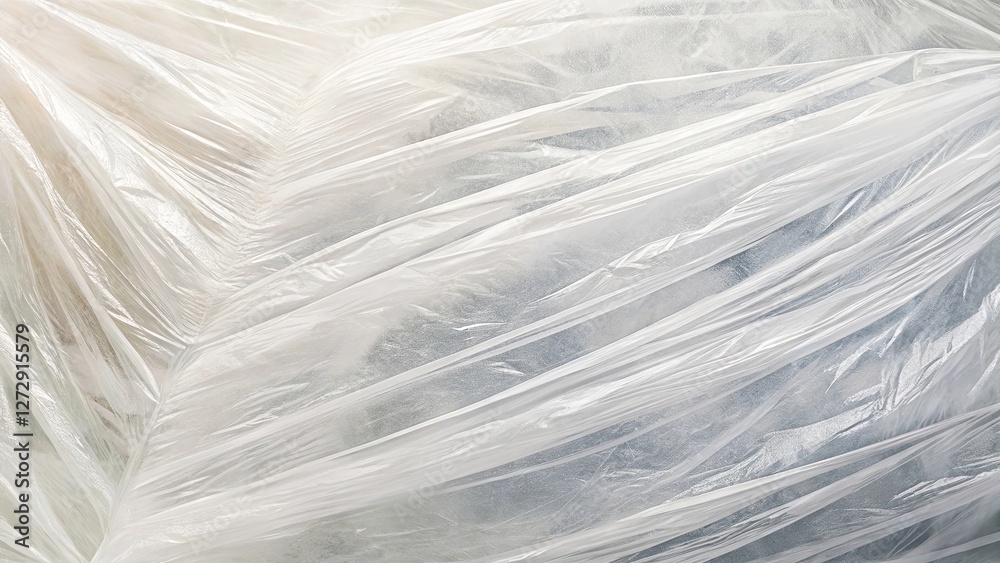Obraz premium A white plastic sheet with a pattern on it