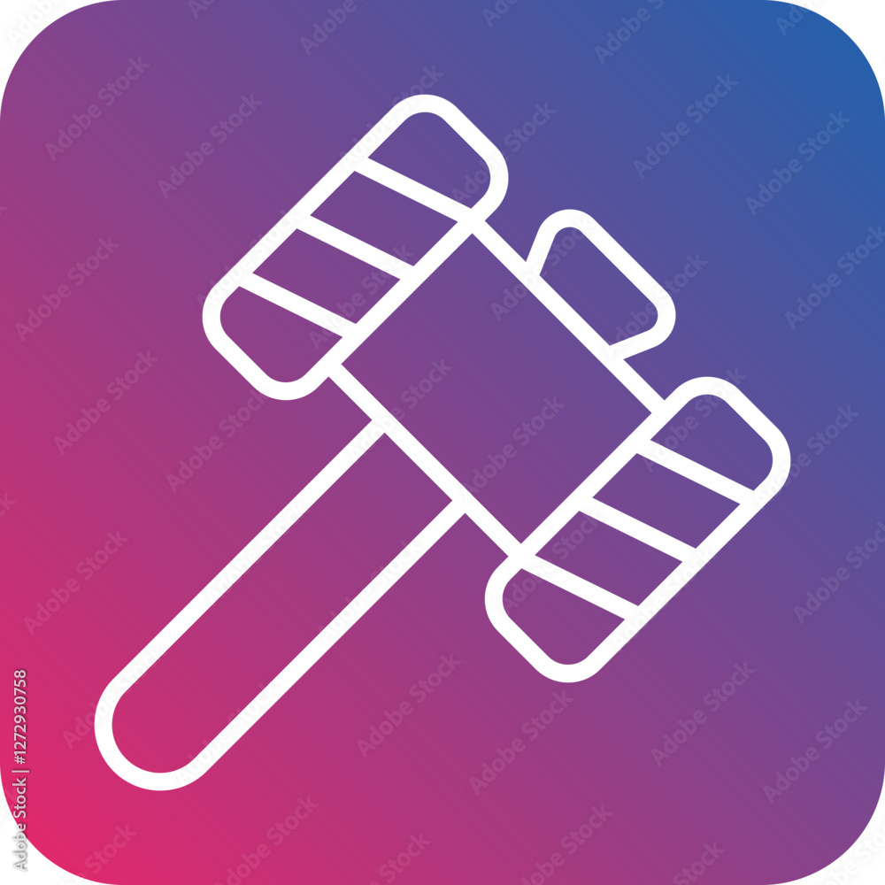 Hammer Icon Style Hammer Icon Style