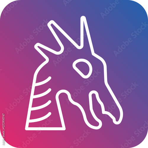 Ship Figurehead Icon Style