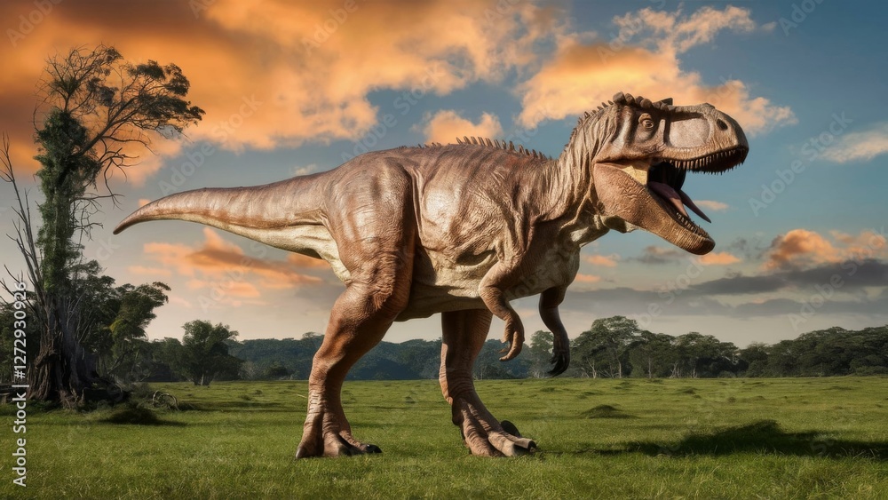 Fototapeta premium Predatory dinosaur
