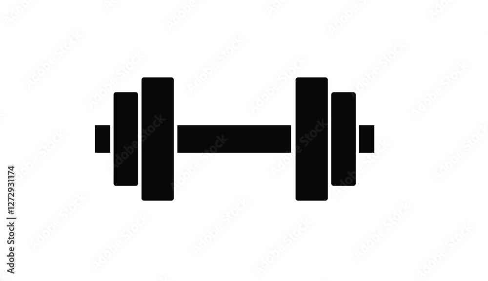 Dumbbell vector icon. Web icon gym dumbbell simple symbol
Dumbbell vector icon. Web icon gym dumbbell simple symbol