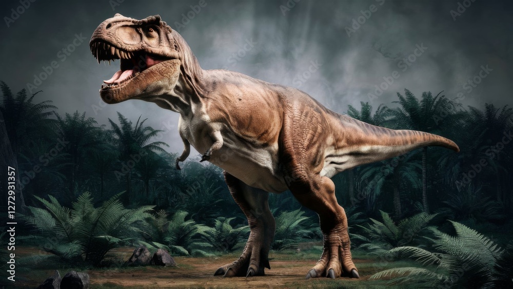 Fototapeta premium Predatory dinosaur