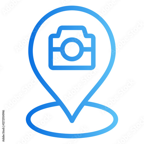 camera Gradient icon