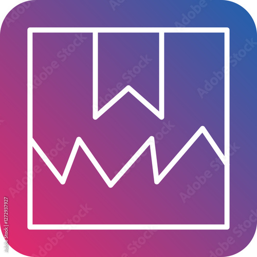 Damaged Package Icon Style
