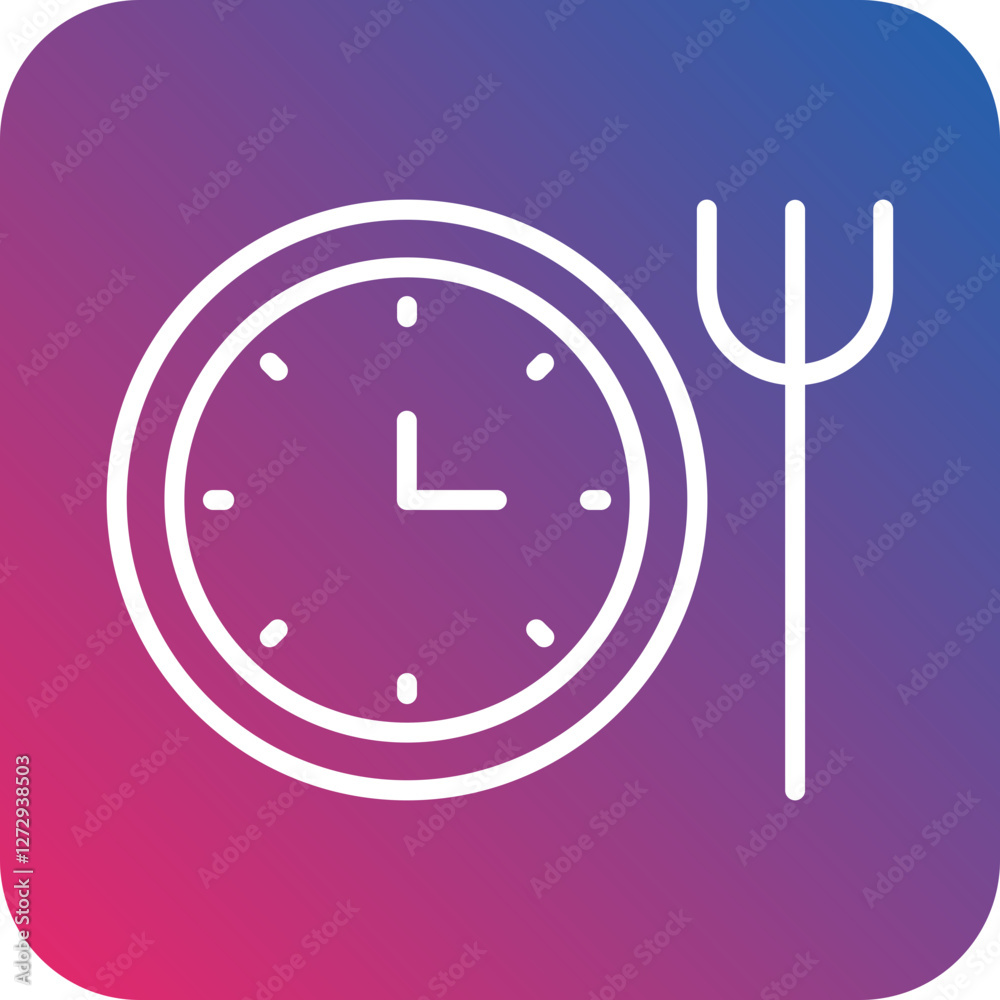 Eating Slowly Icon Style Eating Slowly Icon Style