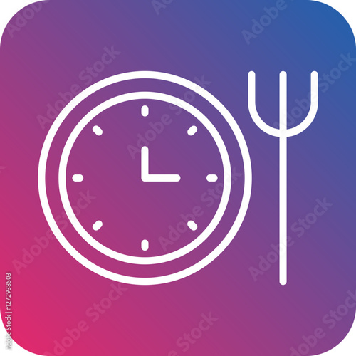 Eating Slowly Icon Style