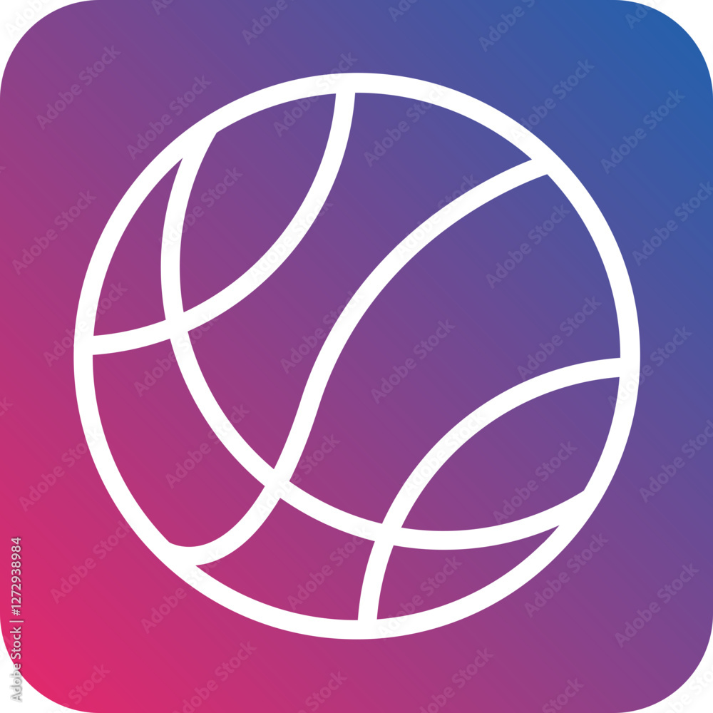 Basketball Icon Style