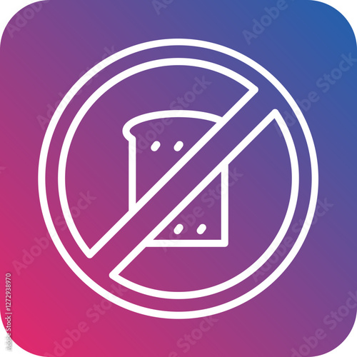 Low Carb Diet Icon Style