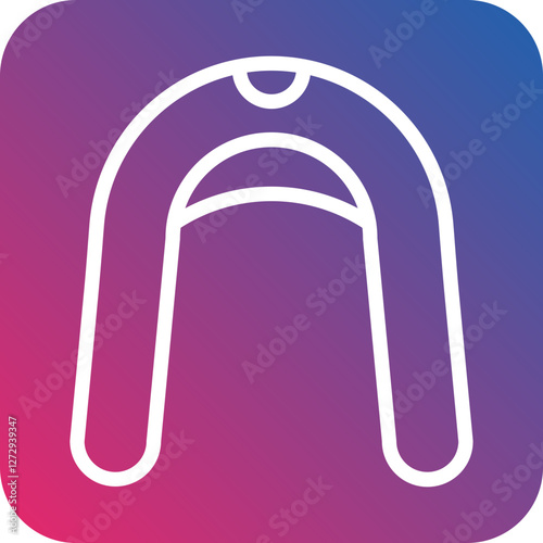 Mouthguard Icon Style