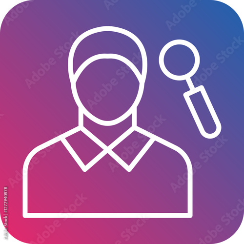 Hr Specialist Male Icon Style