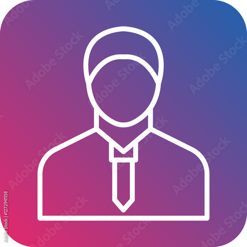 Manager Male Icon Style