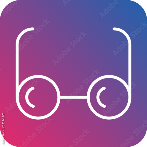 Glasses Icon Style