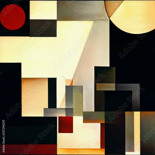 Minimalist Geometric Patterns Abstract Overlays