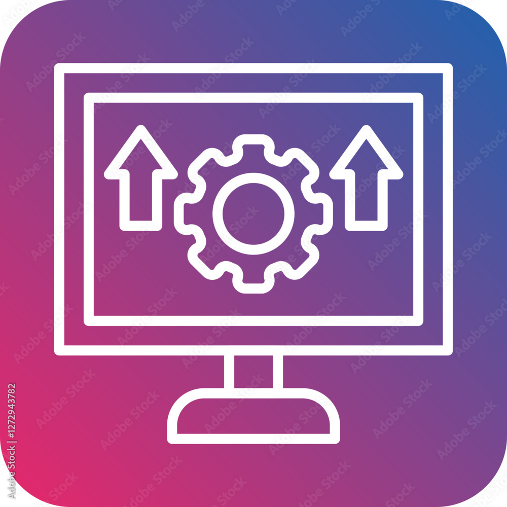 Obraz premium Efficiency Icon Style