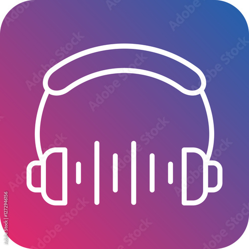 Audio Streaming Icon Style