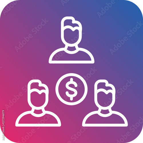 Crowdfunding Icon Style