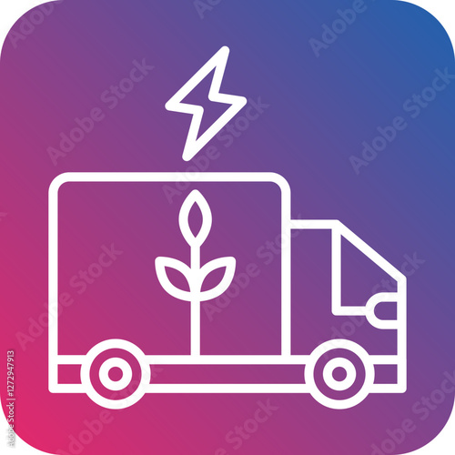 Eco Transport Icon Style