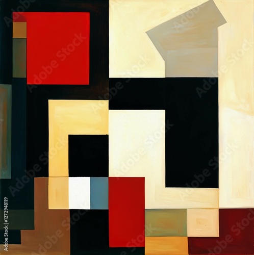 Minimalist Geometric Patterns Abstract Overlays