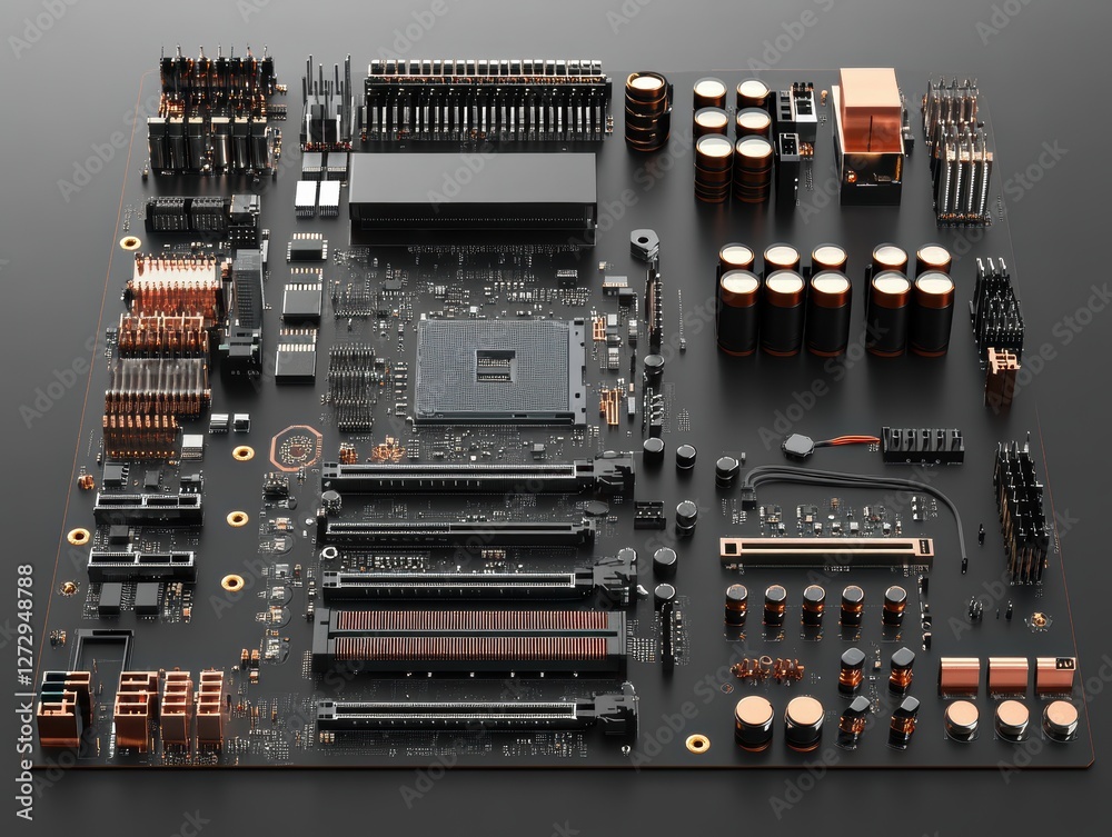Mapping motherboard components in high fidelity detail for enhanced technology understanding Mapping motherboard components in high fidelity detail for enhanced technology understanding