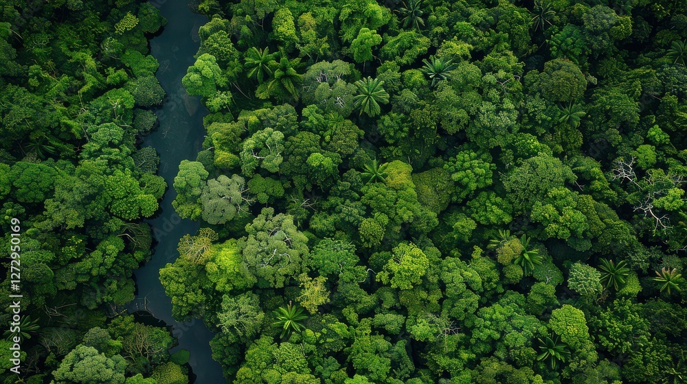 Naklejka premium Climate change research and conservation efforts 