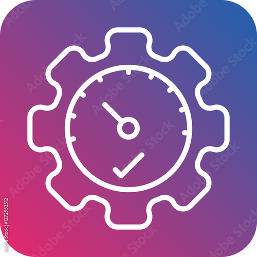 Constant Development Pace Icon Style