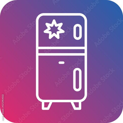 Fridge Icon Style