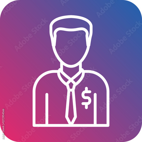 Salesman Icon Style
