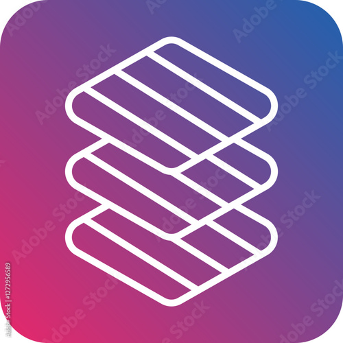 Fabric Layers Icon Style