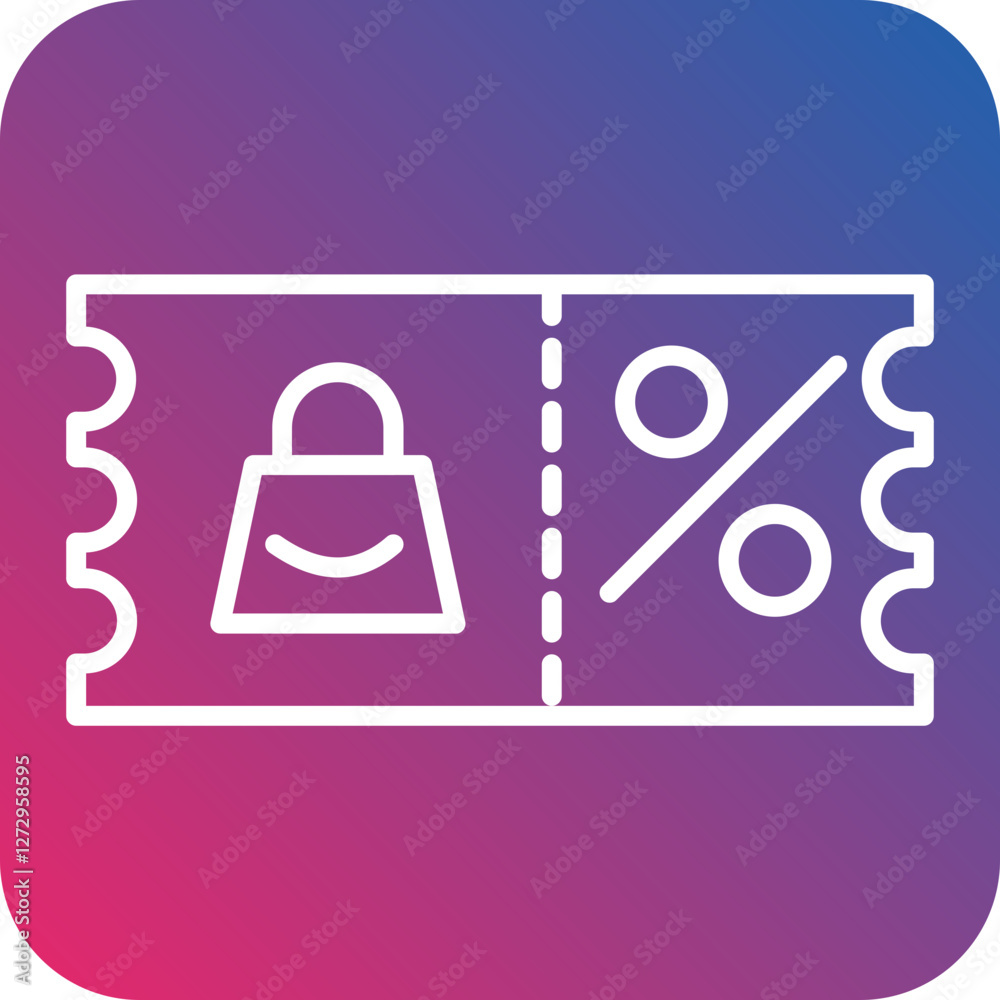 Voucher Icon Style Voucher Icon Style
