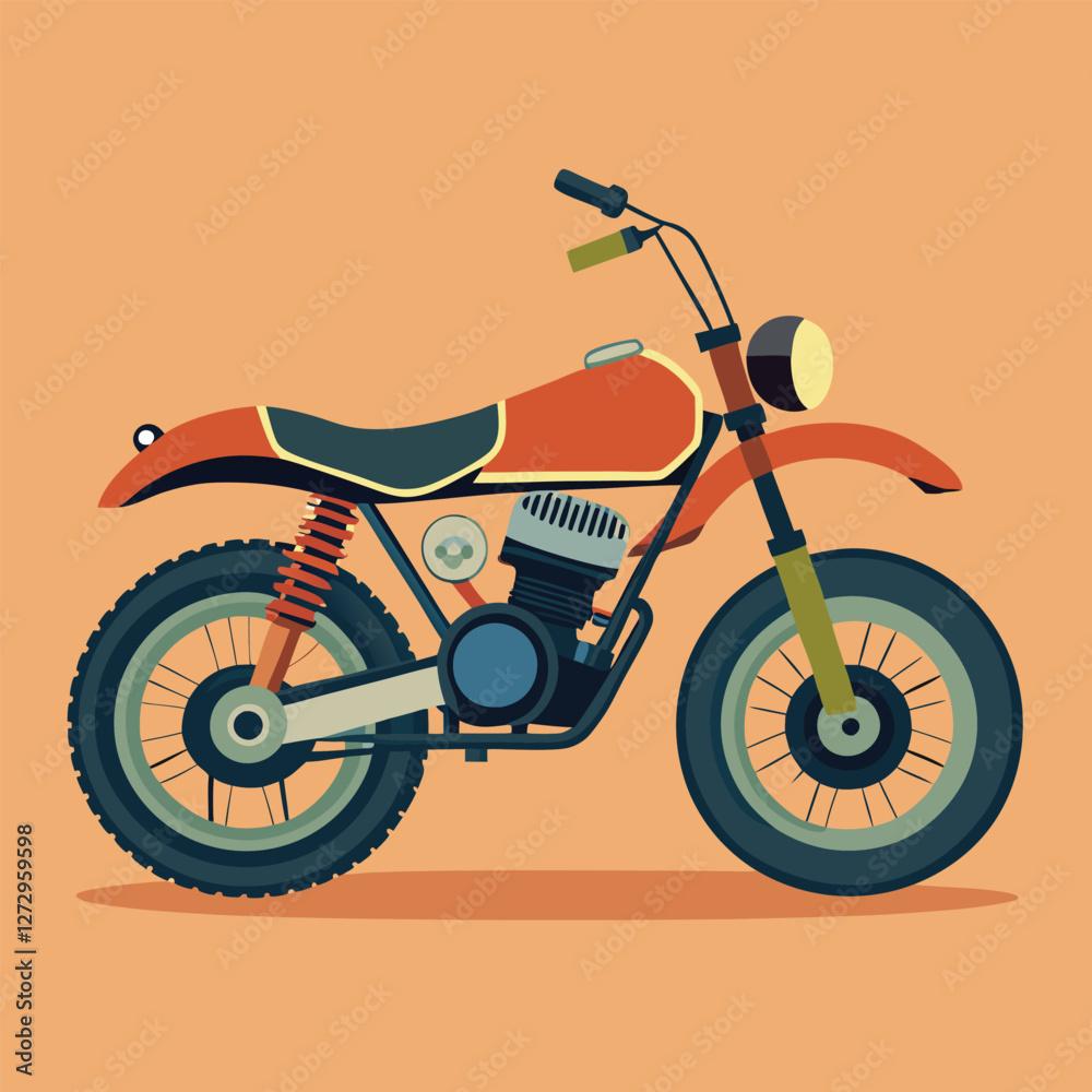 Fototapeta premium motorcycle vector