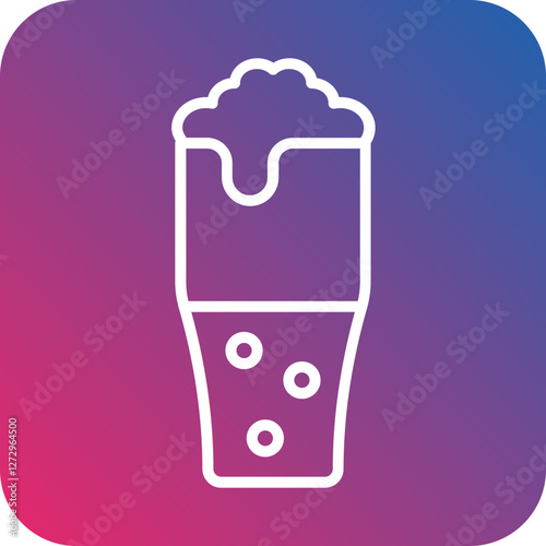 Pint of Beer Icon Style