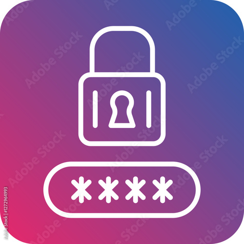 Secure Pasword Icon Style