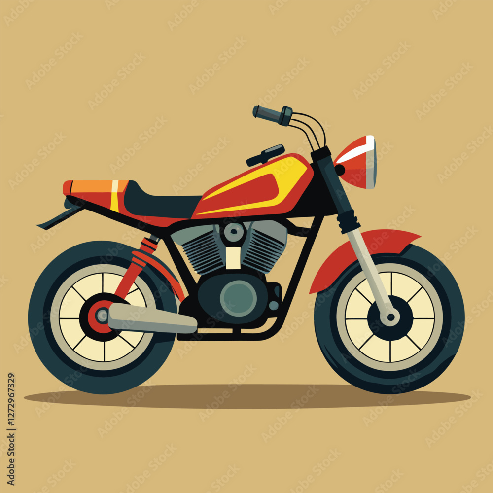 Fototapeta premium motorcycle vector