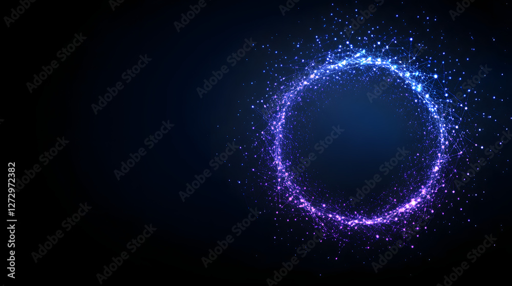 Abstract Digital Shield with Glowing Particles, Cybersecurity Concept
Abstract Digital Shield with Glowing Particles, Cybersecurity Concept
