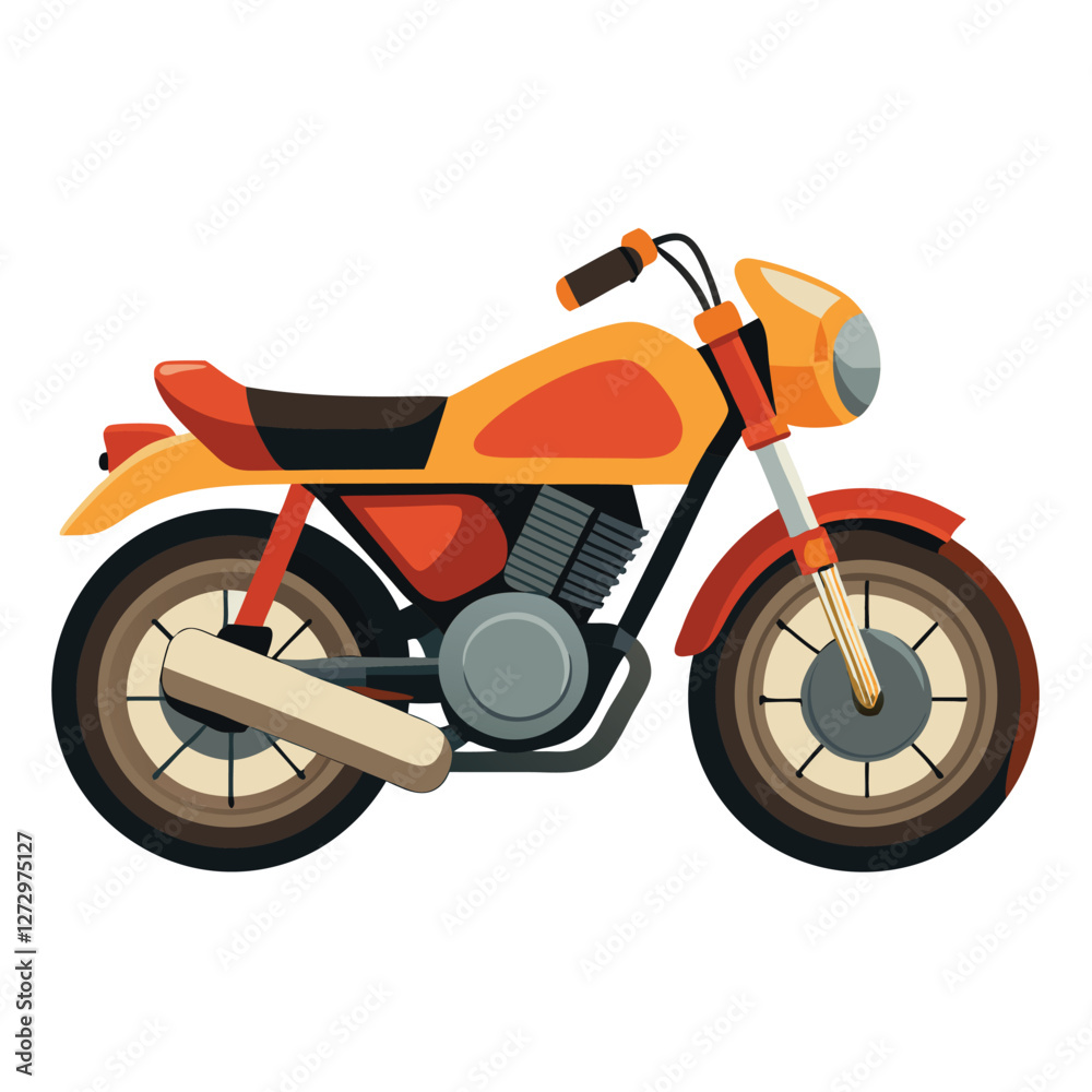 Fototapeta premium motorcycle vector
