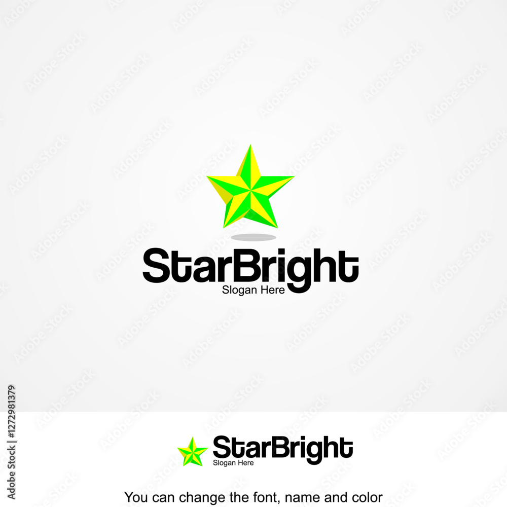StarBright Logo Template Design Vector StarBright Logo Template Design Vector