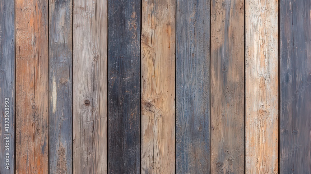 A close-up of rustic wooden planks in varying shades, showcasing natural textures and grains, ideal for backgrounds or design elements. A close-up of rustic wooden planks in varying shades, showcasing natural textures and grains, ideal for backgrounds or design elements.