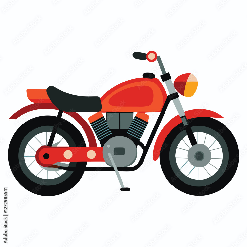 Obraz premium motorcycle vector