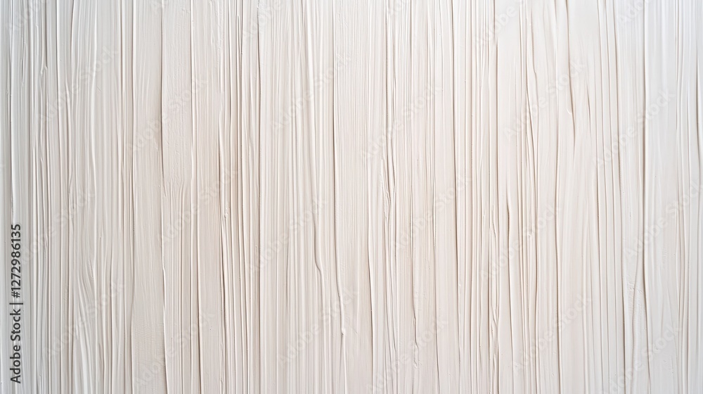 A light, textured surface with vertical lines, creating a subtle, elegant pattern that adds depth and visual interest.