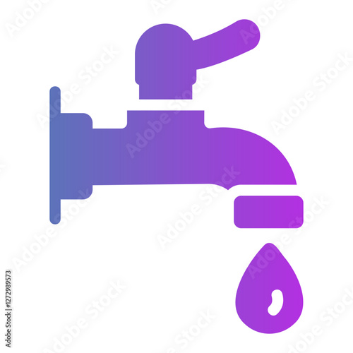 water faucet Gradient icon