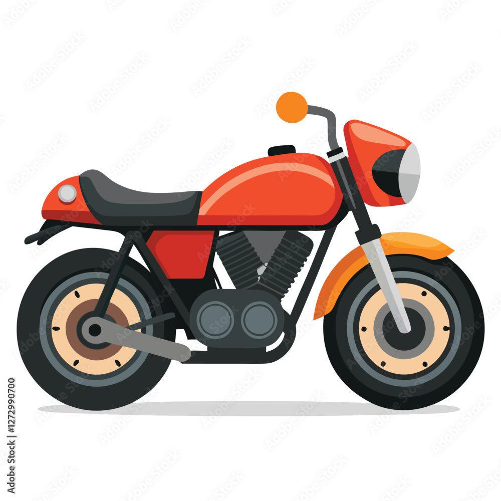 motorcycle vector