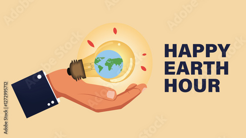 Happy Earth Hour Light for the Planet
