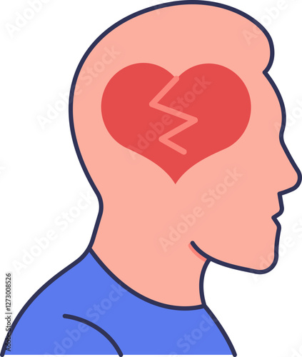 Heartbreak_3 Icon Illustrations