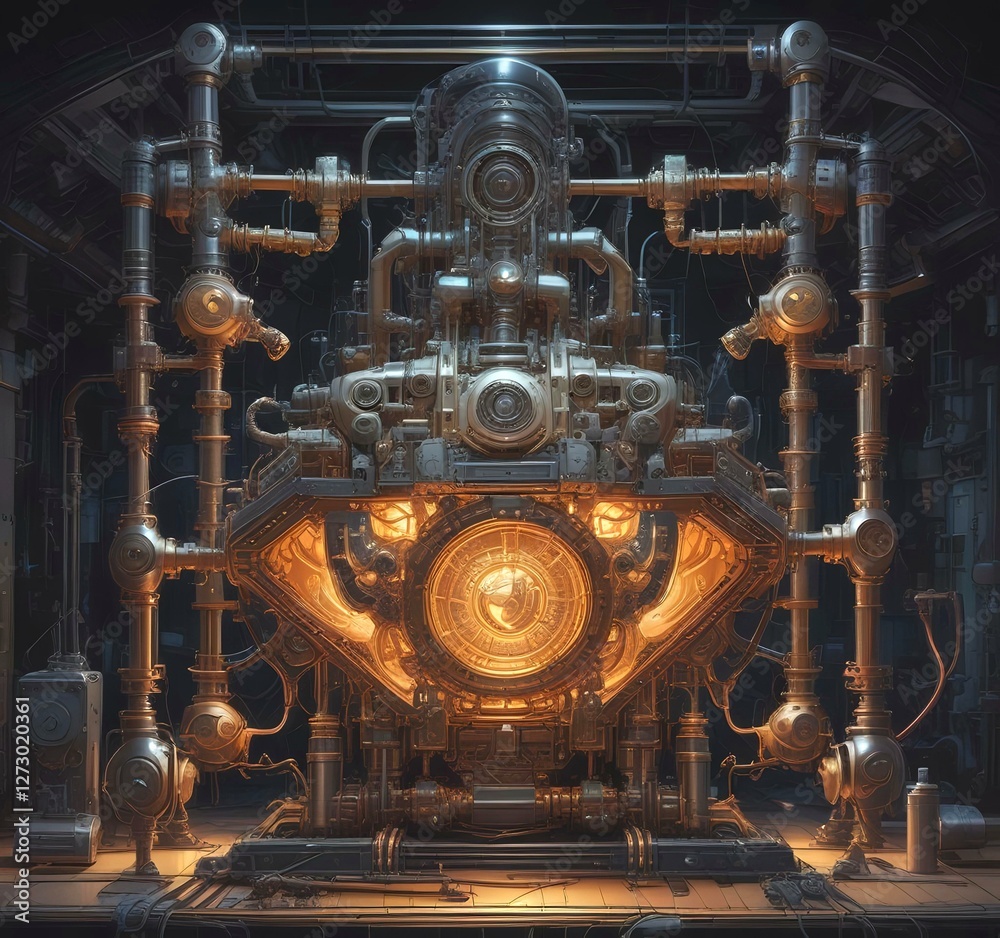 Illustration of techno background. Illustration of techno background.