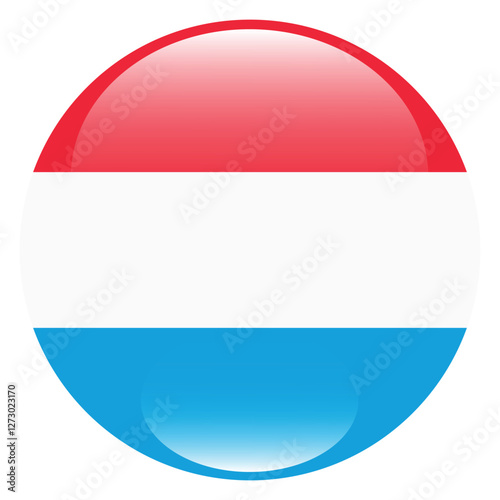 Luxembourg flag circle icon vector illustration design Free Download Luxembourg flag circle icon vector illustration design - GFXLoad